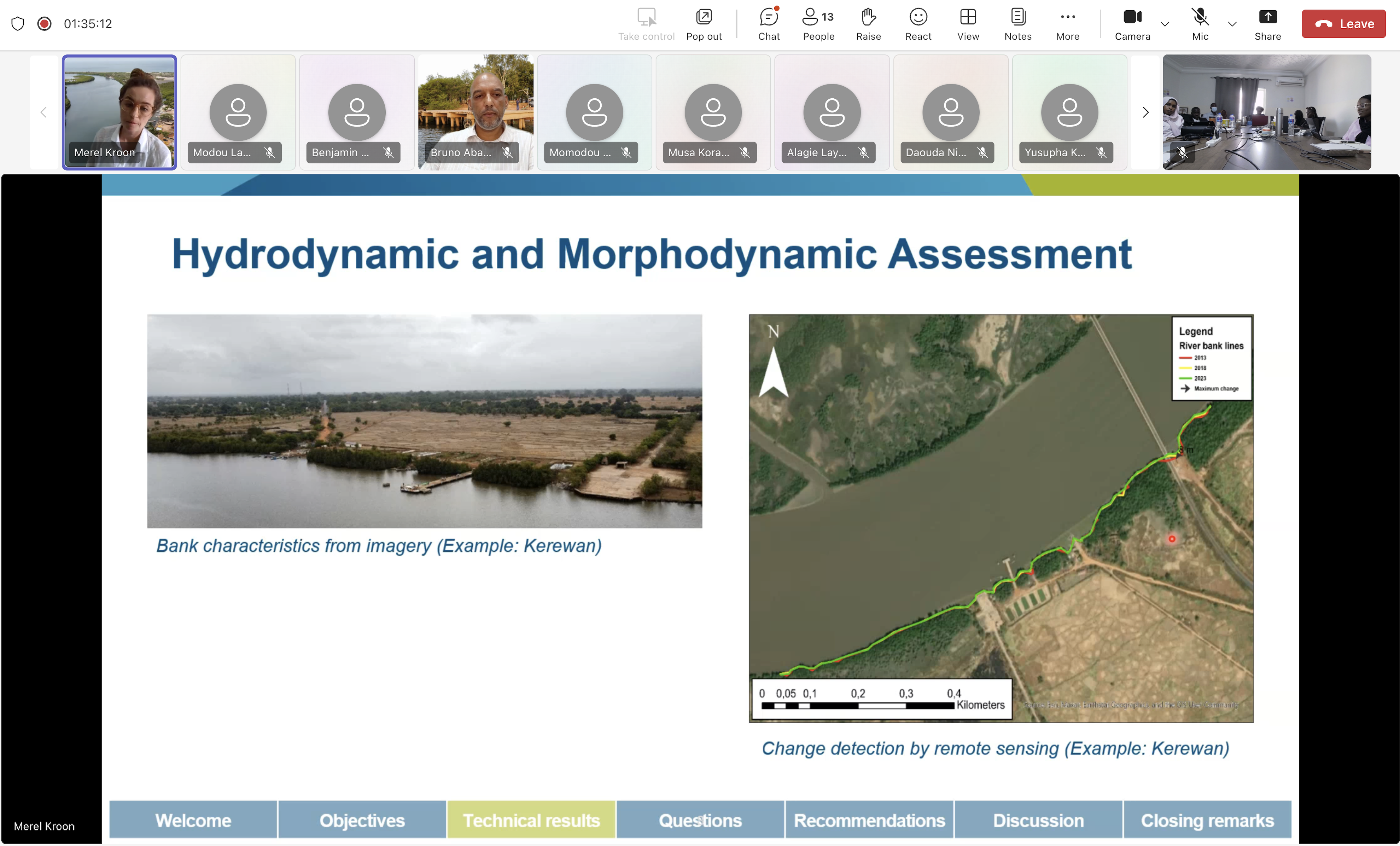 Virtual Workshop on River Jetties Recommendations: Enhancing Gambia's Riverine Tourism